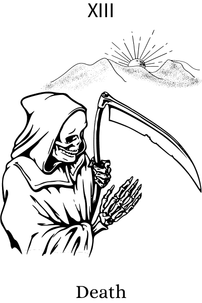 タロットカード「死神」