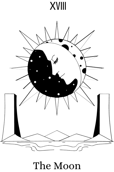 タロットカード「月」