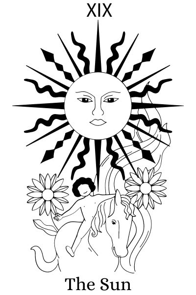 タロットカード「太陽」